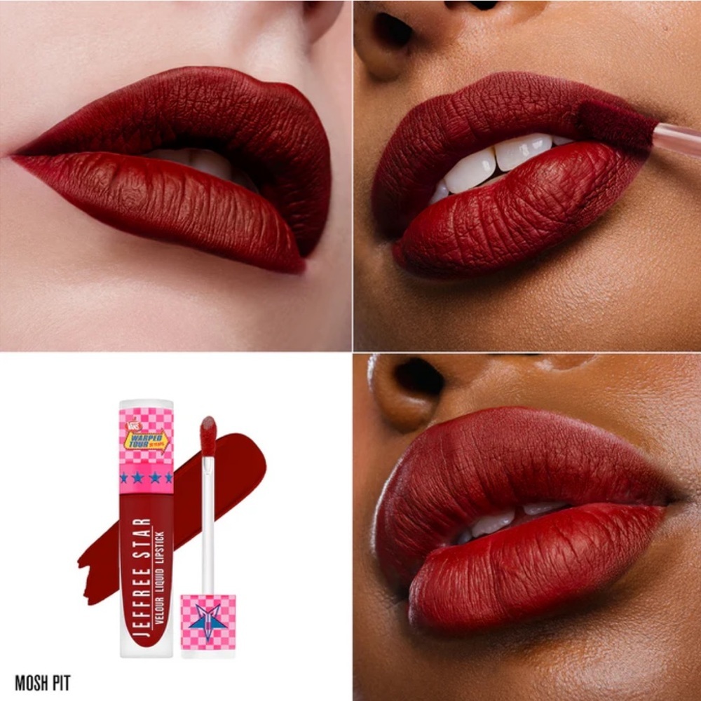 JEFFREE STAR Van’s Warped Tour MOSH PIT (Vampy Brick Red) Velour Liquid Lipstick